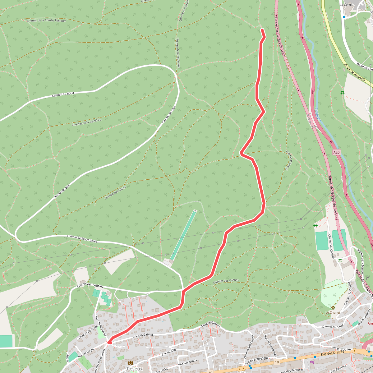 Peseux - Le Gibet