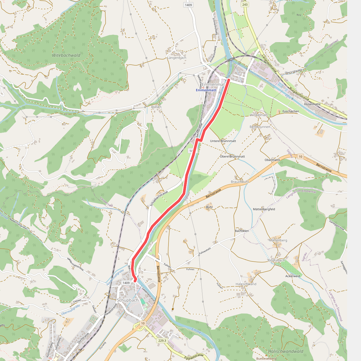 Emmenmatt - Ramseisteg