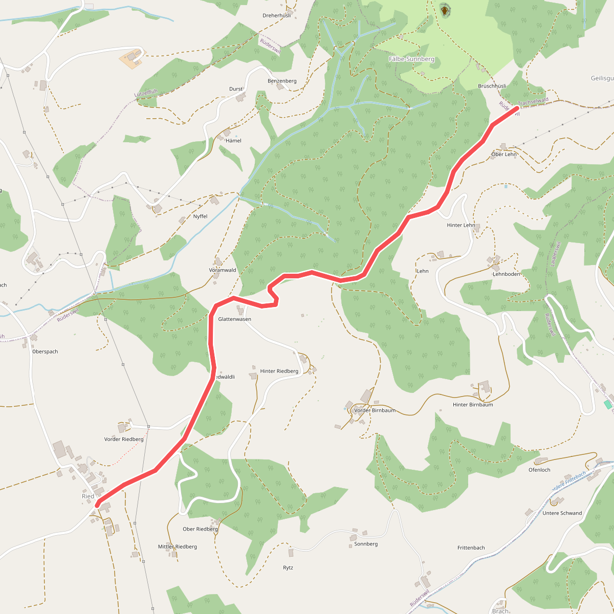 Geilisguetegg - Ried