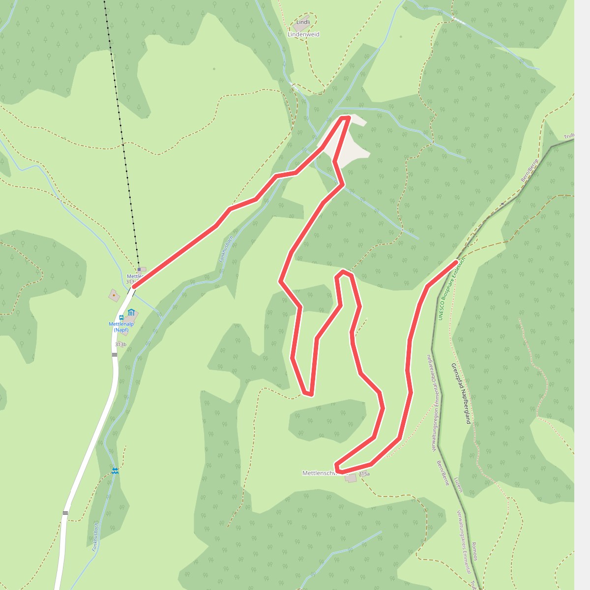 Mettlenalp - Trimle