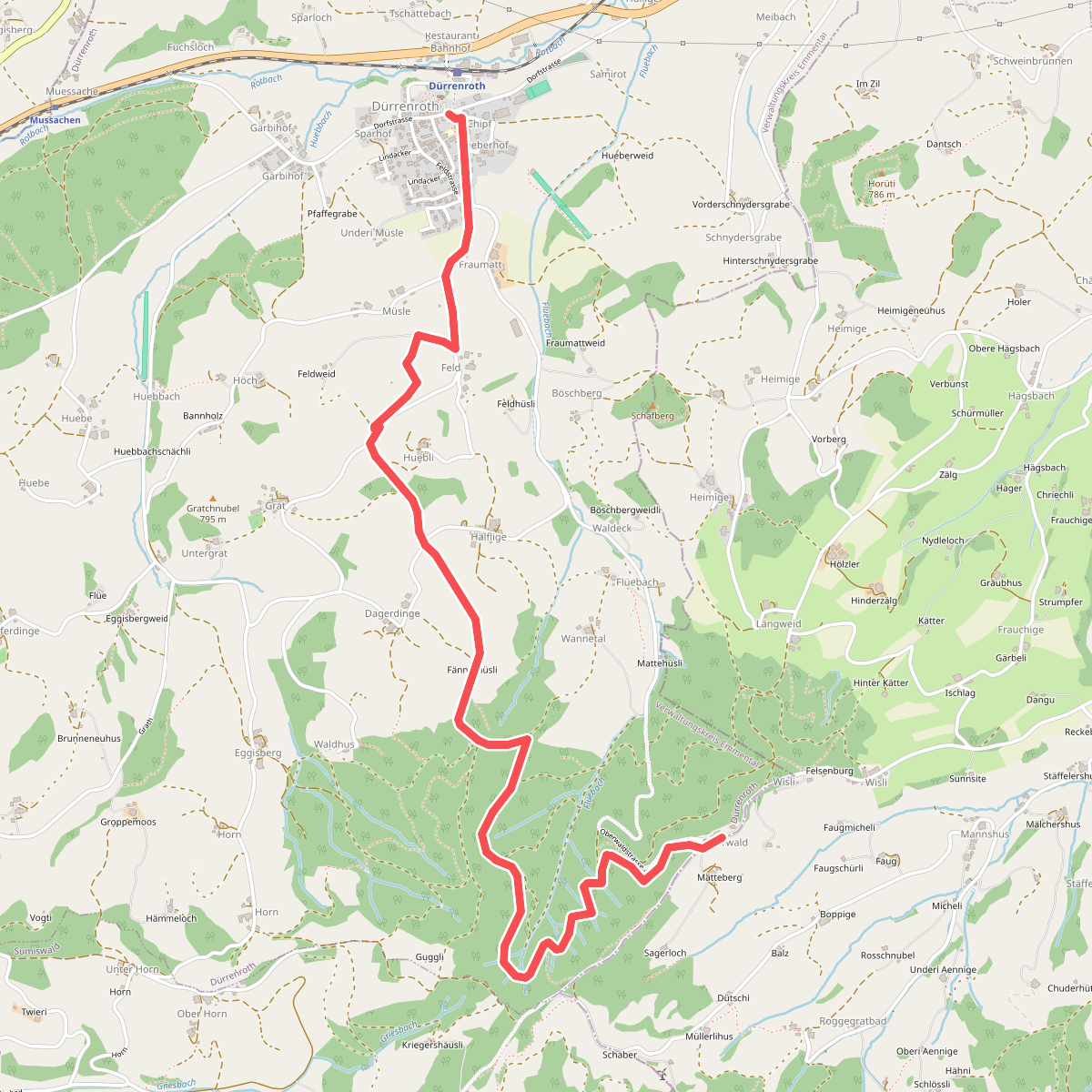Dürrenroth - Oberwald