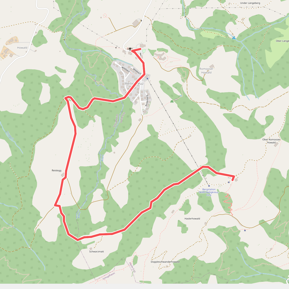 Berghaus First - Reistegg - Heiligkreuz