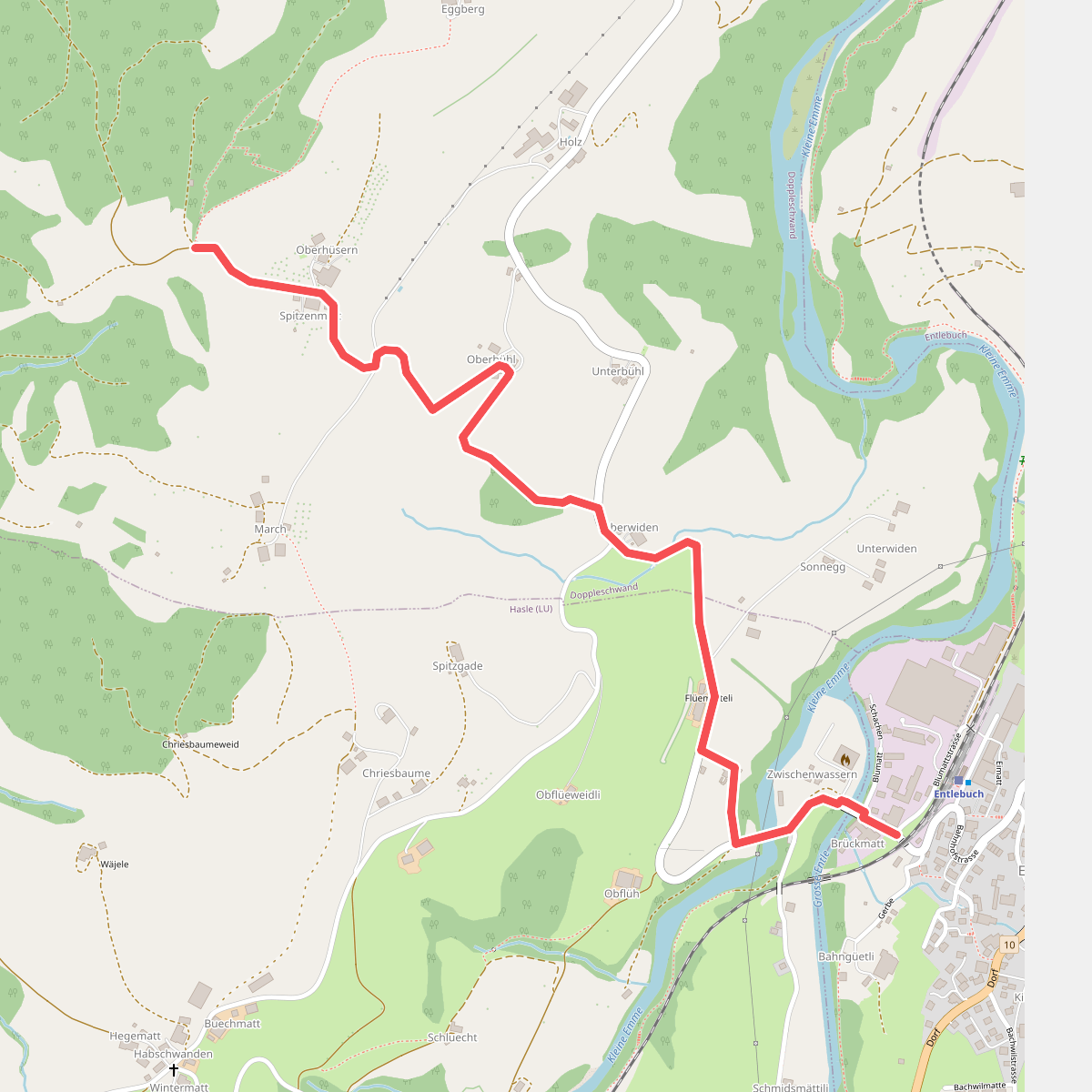 Entlebuch - Oberhüseren