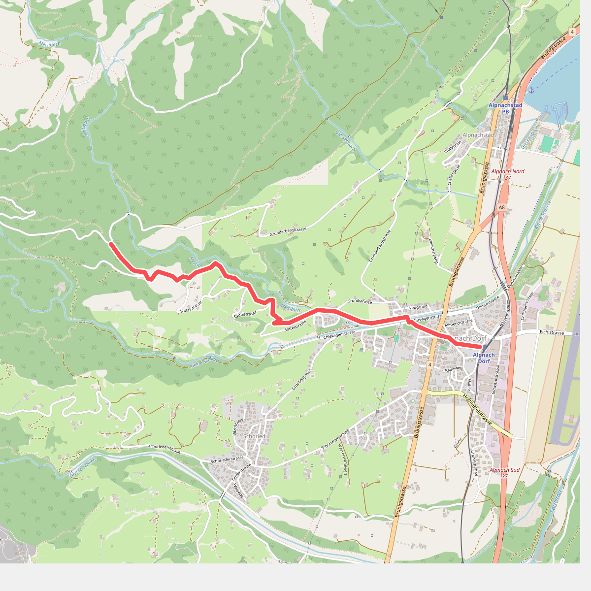 Alpnach Dorf - Winterhalten