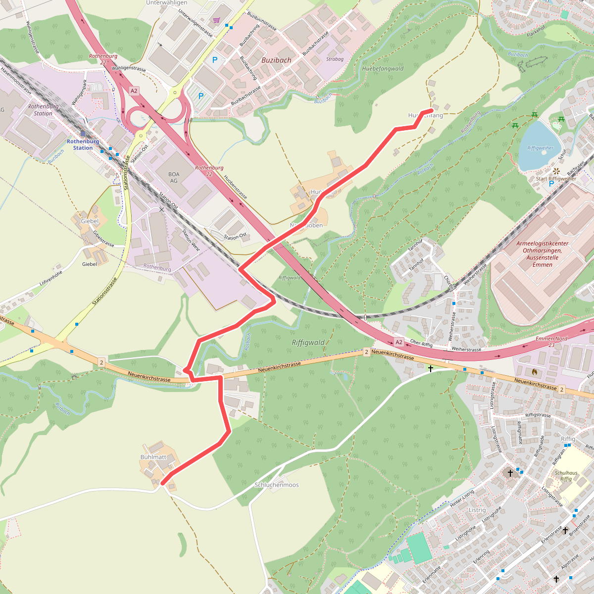 Huobenfang - Büelmatt