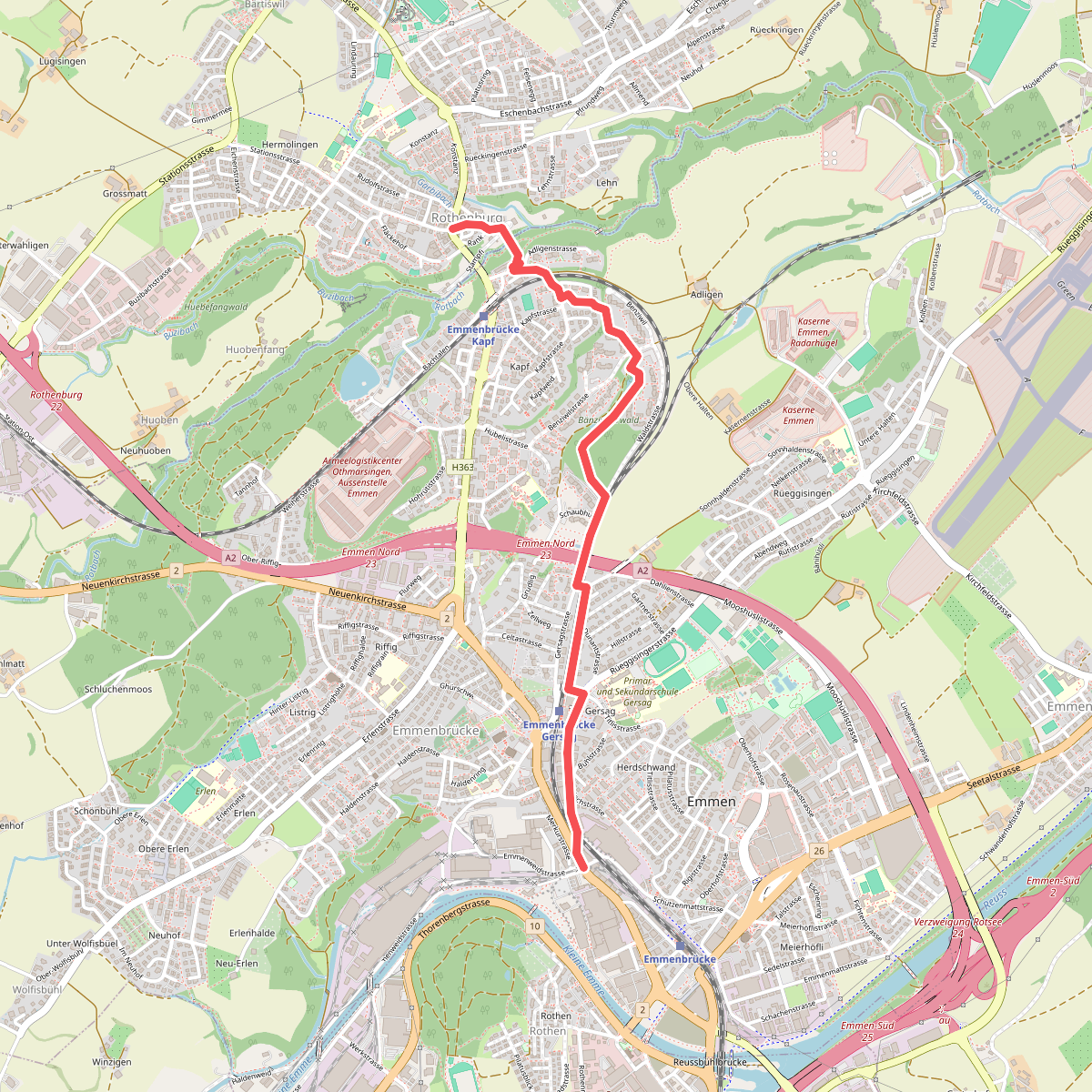 Emmenbrücke-Rotenburg