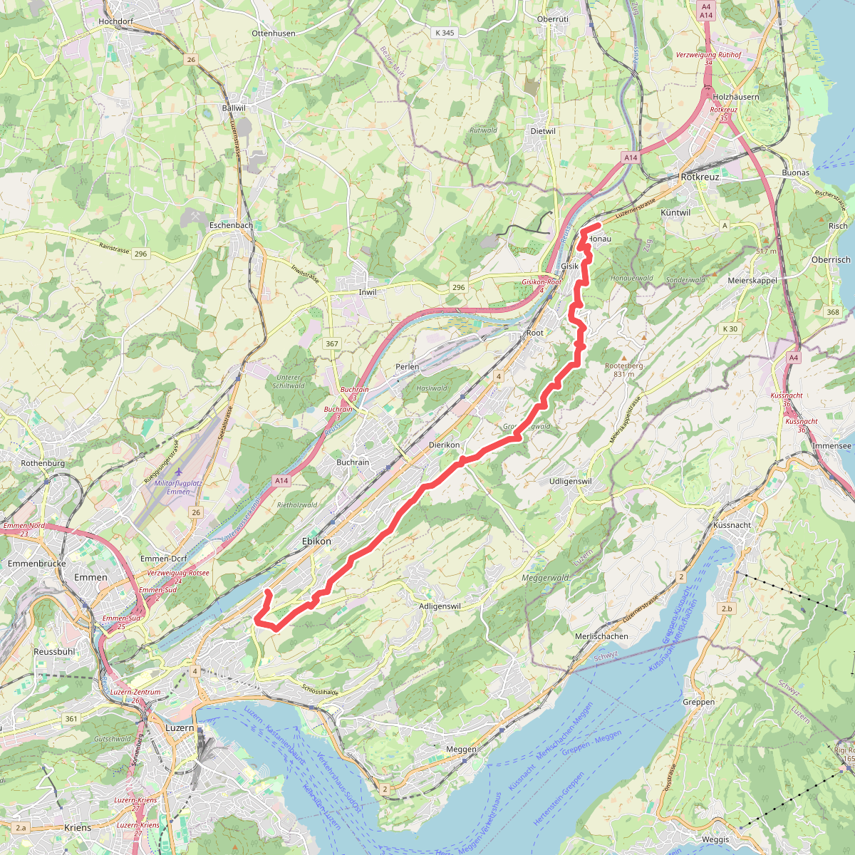 Rontaler Höhenweg