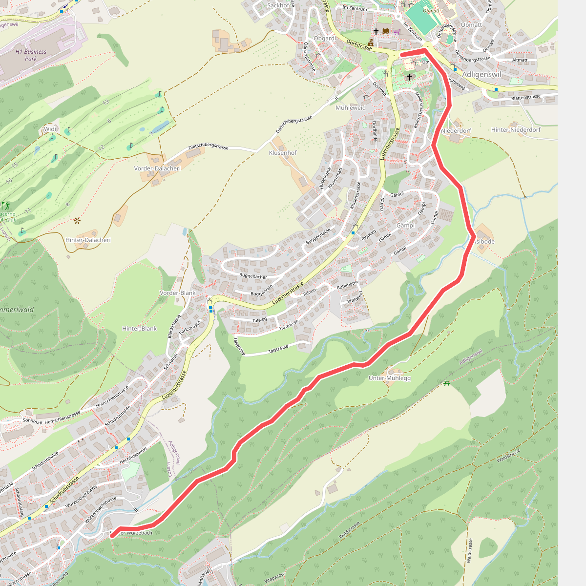 Aldligenswil - Würzenbach
