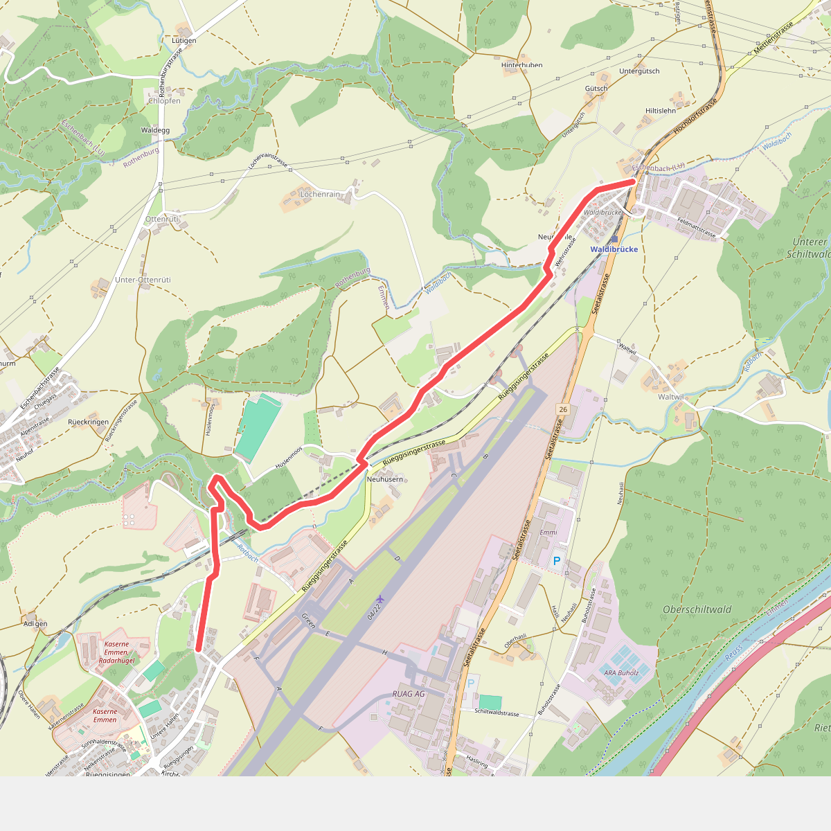 Cholbe - Waldibrugg