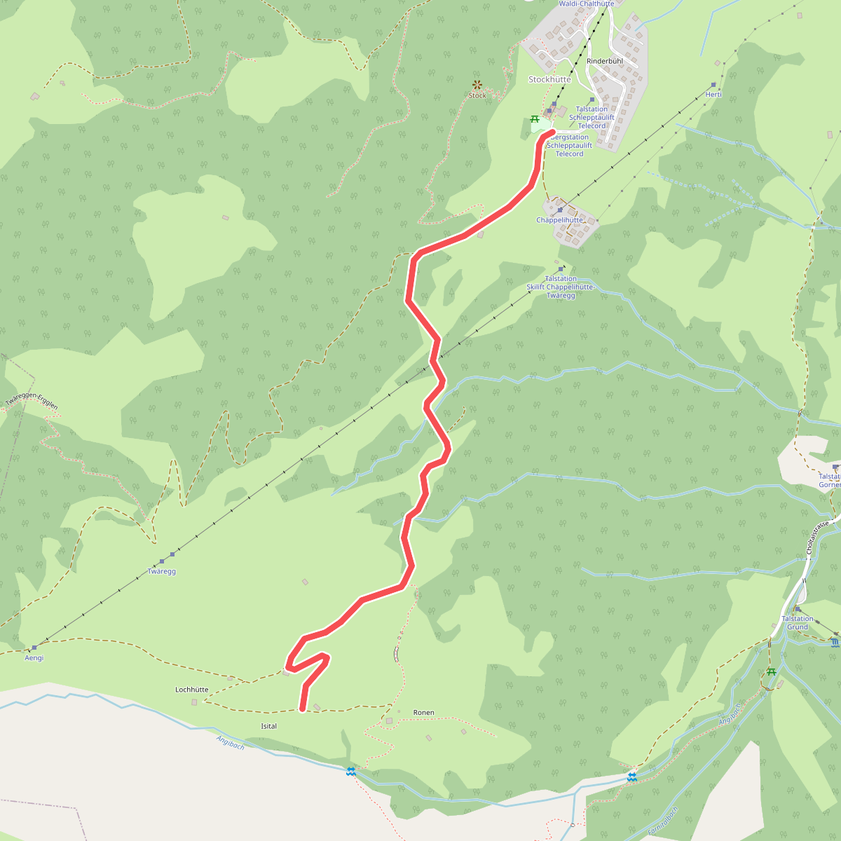 Stockhütte - Lochhütte