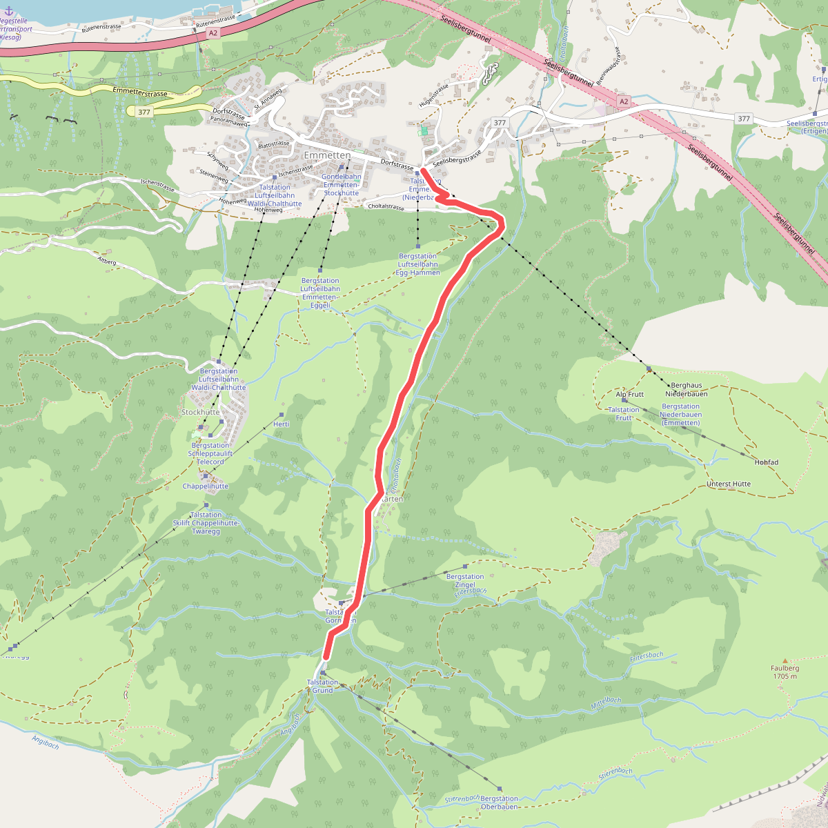 Cholstrasse - Emmetten