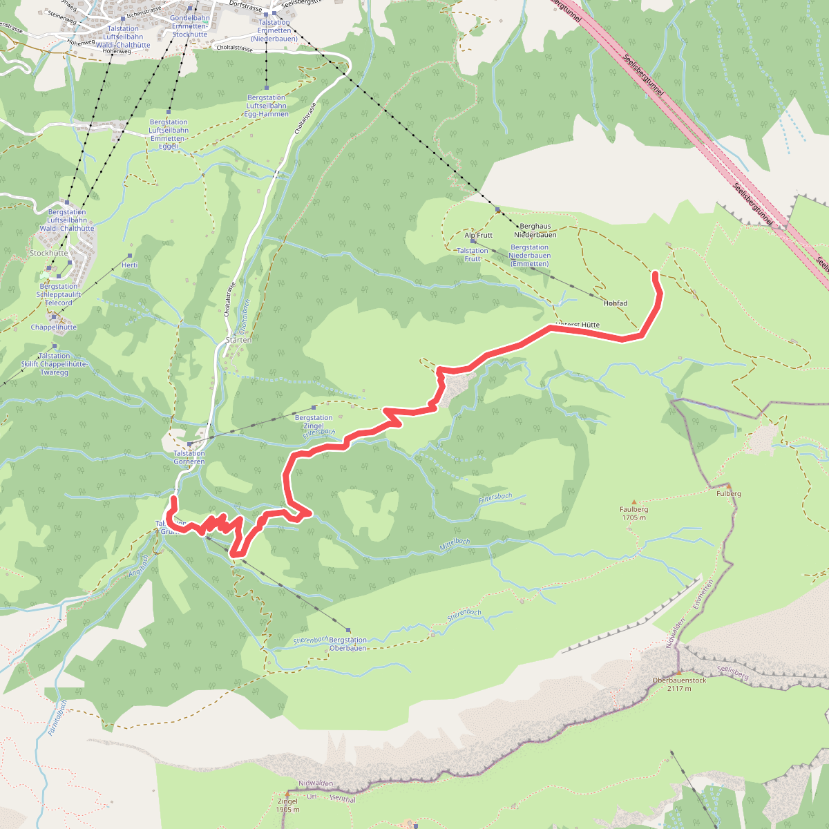 Tritthütte - Cholstrasse