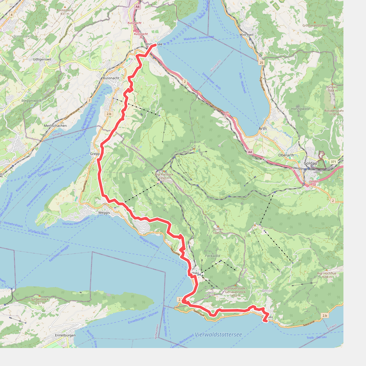 Rigi Lehnenweg