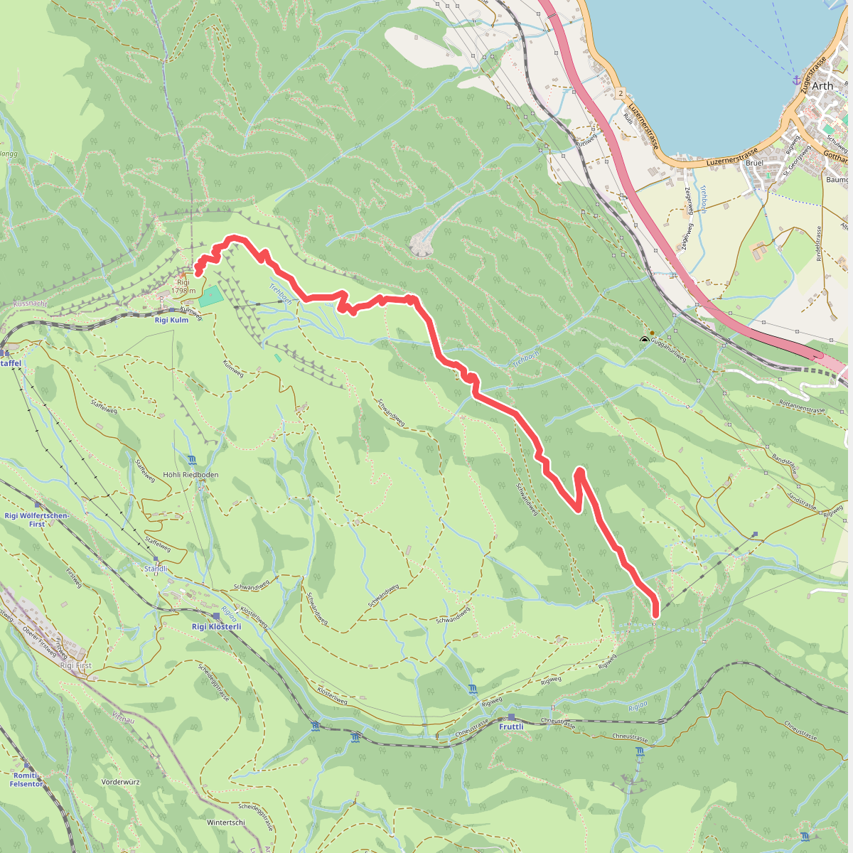 Rigi Kulm - Dächli