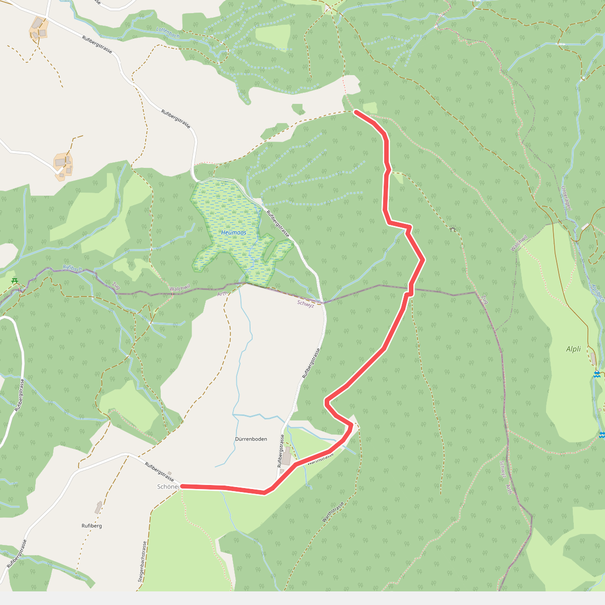 Heumoosegg - Rufiberg