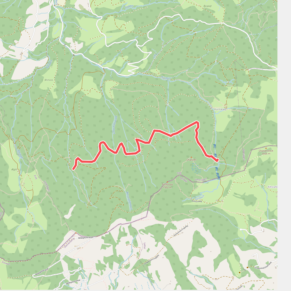Urzlenboden - Geissfaren