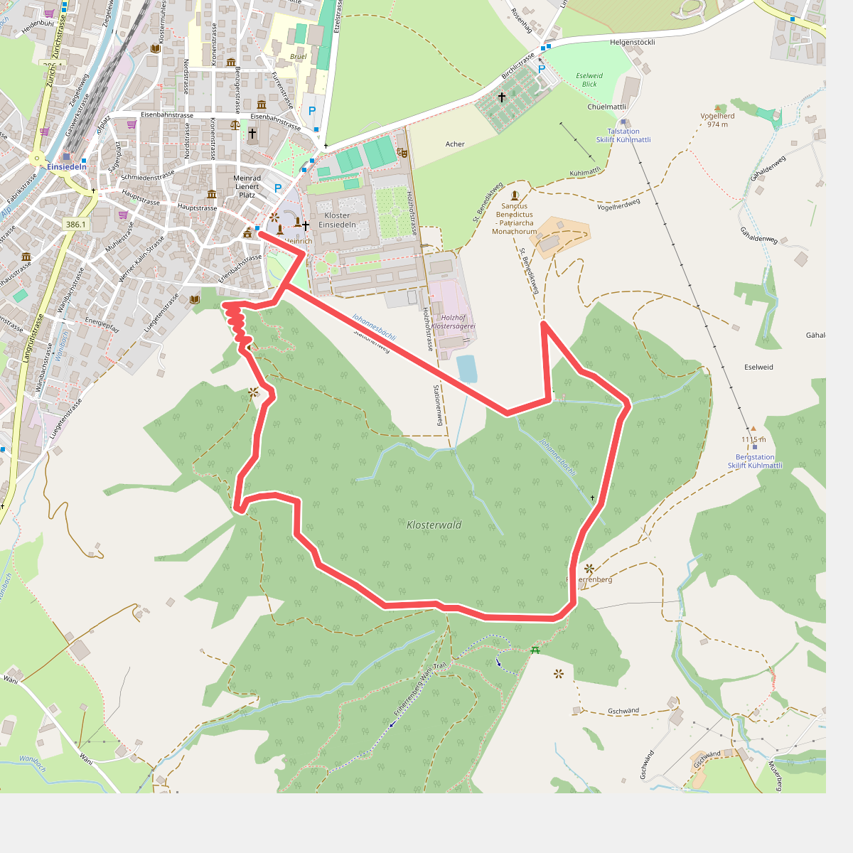 Lehpfad Klosterwald
