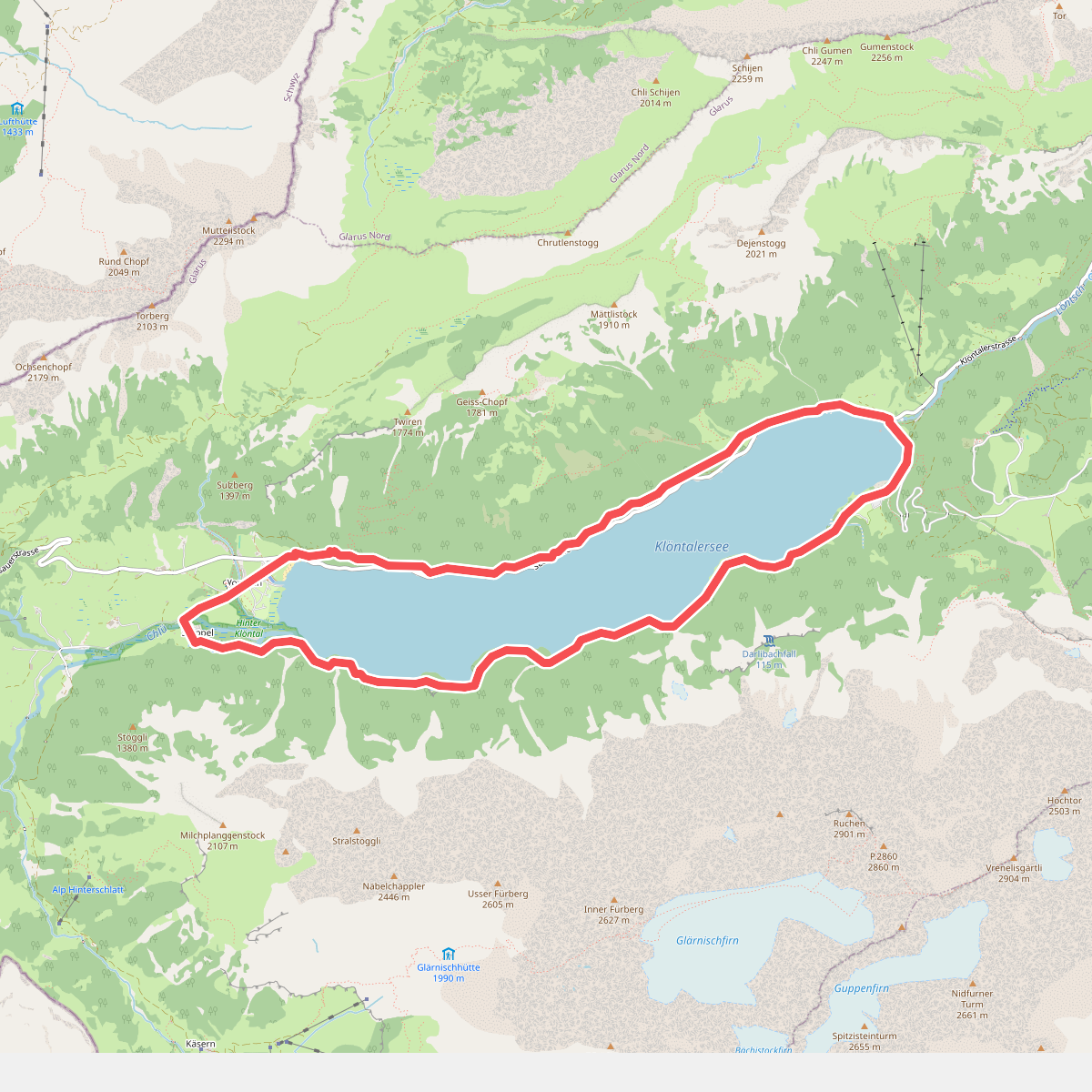 Seerundweg Klöntal