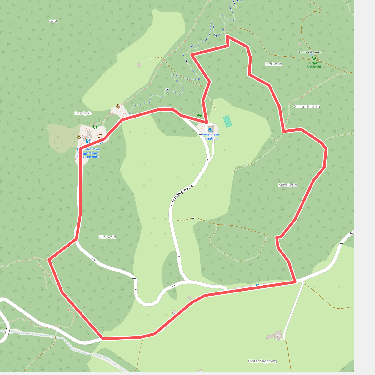Schwammhöchi Rundweg