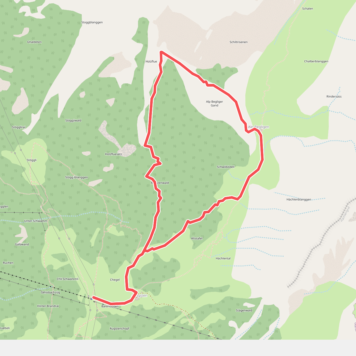 Holzflue-Rundweg