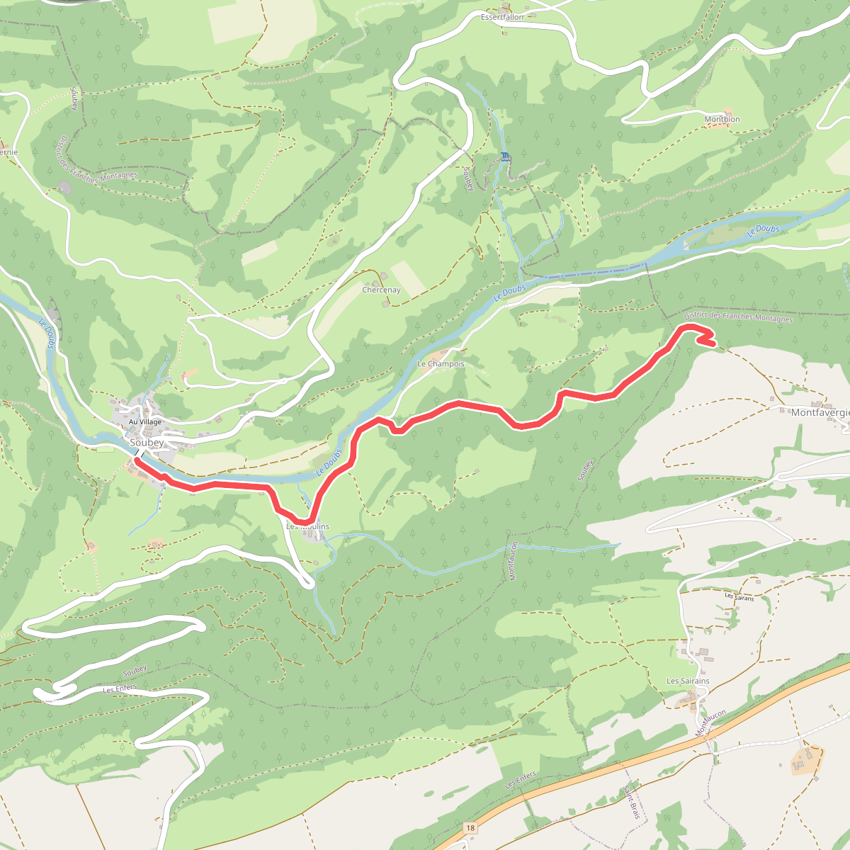 Soubey - Montfavergier