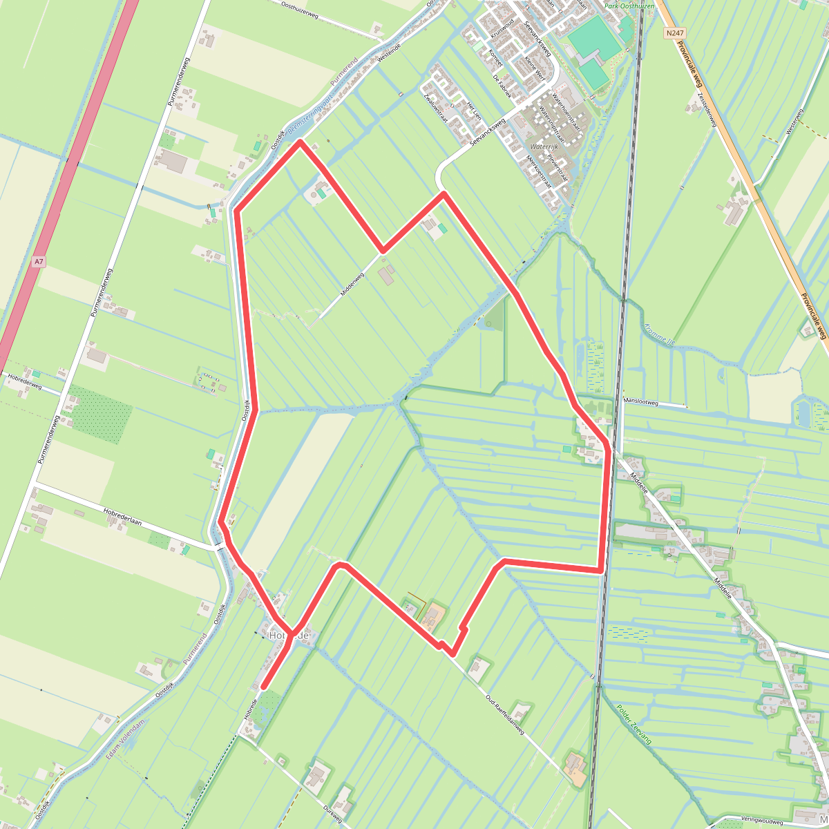 Middeleeuws Sporenpad (blauw)