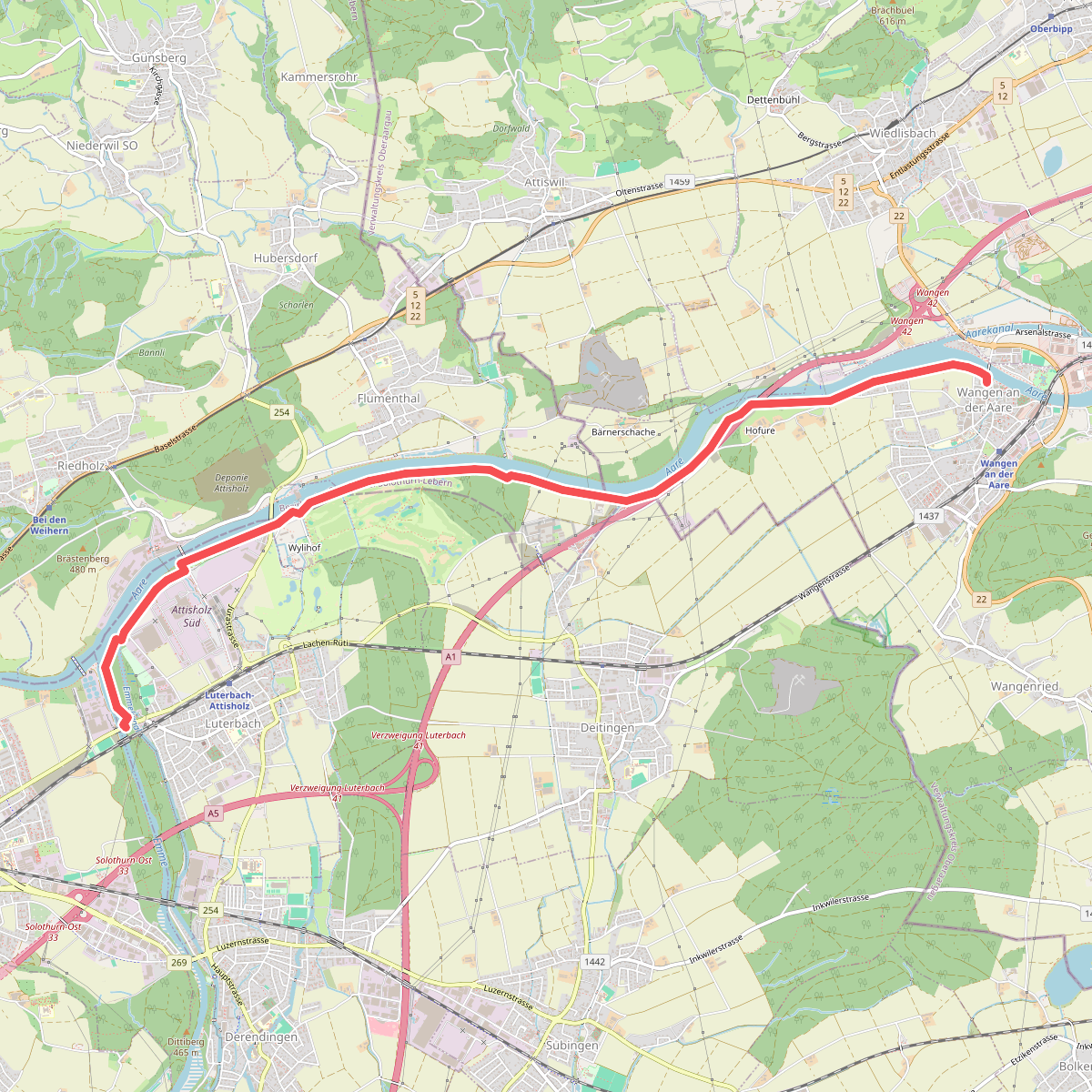 Wangen an der Aare - Emmenholz