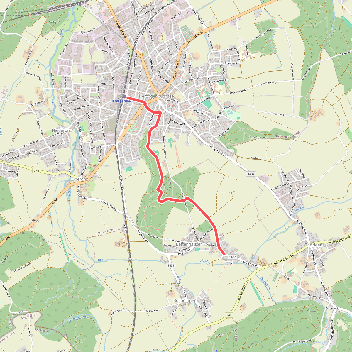 Bettenhausen - Herzogenbuchsee