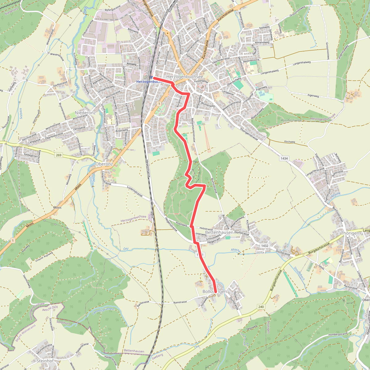 Herzogenbuchsee - Bollodingen