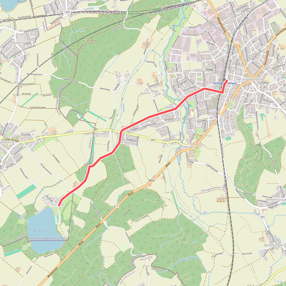 Herzogenbuchsee - Burgäschi