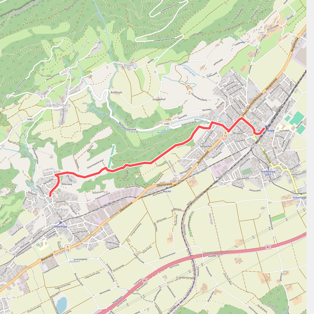 Oberbipp - Niederbipp