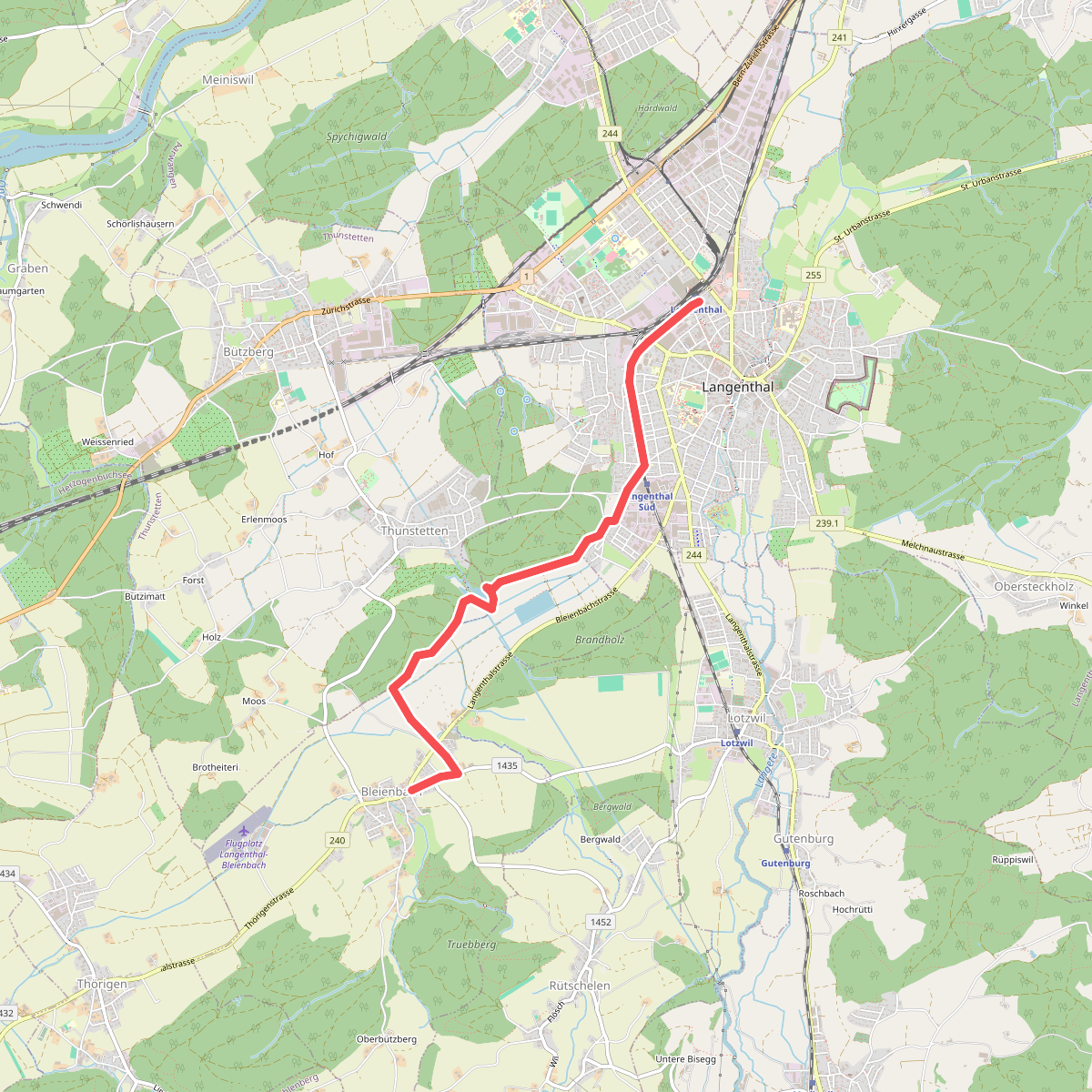 Langenthal - Bleienbach