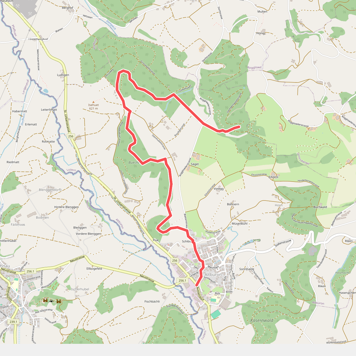 Altbüron - Stempechwald