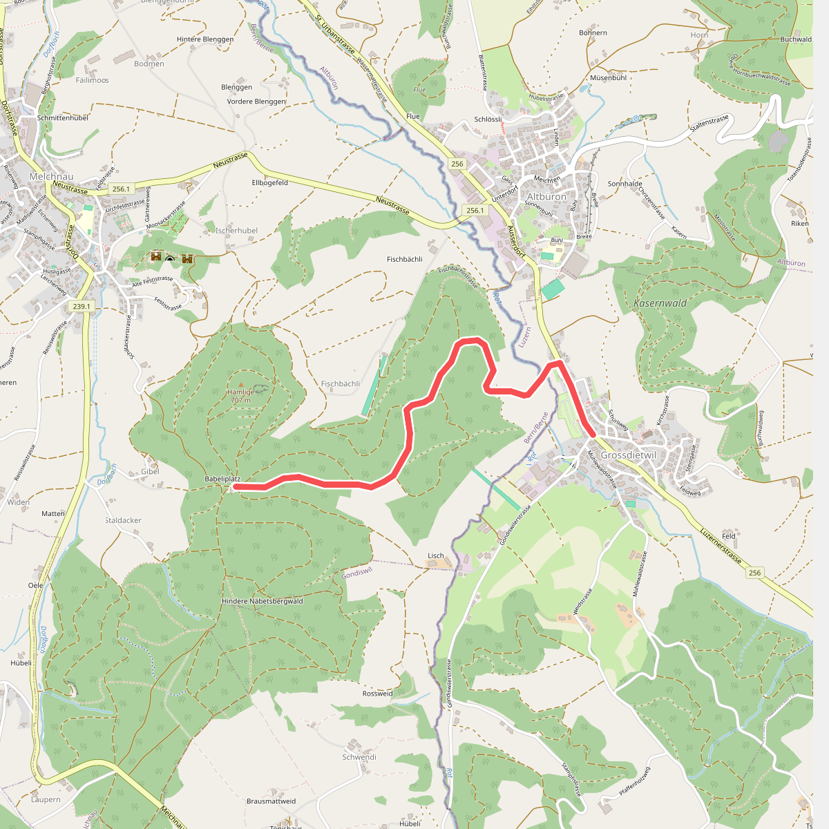 Babeliplatz - Grossdietwil