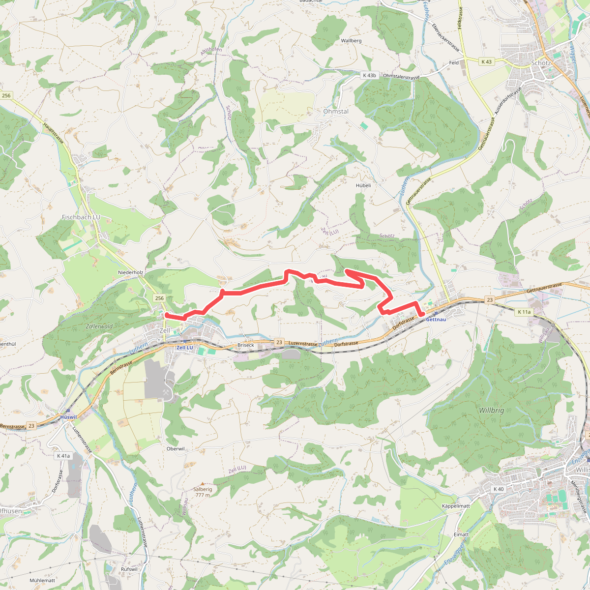 Gettnau - Zell