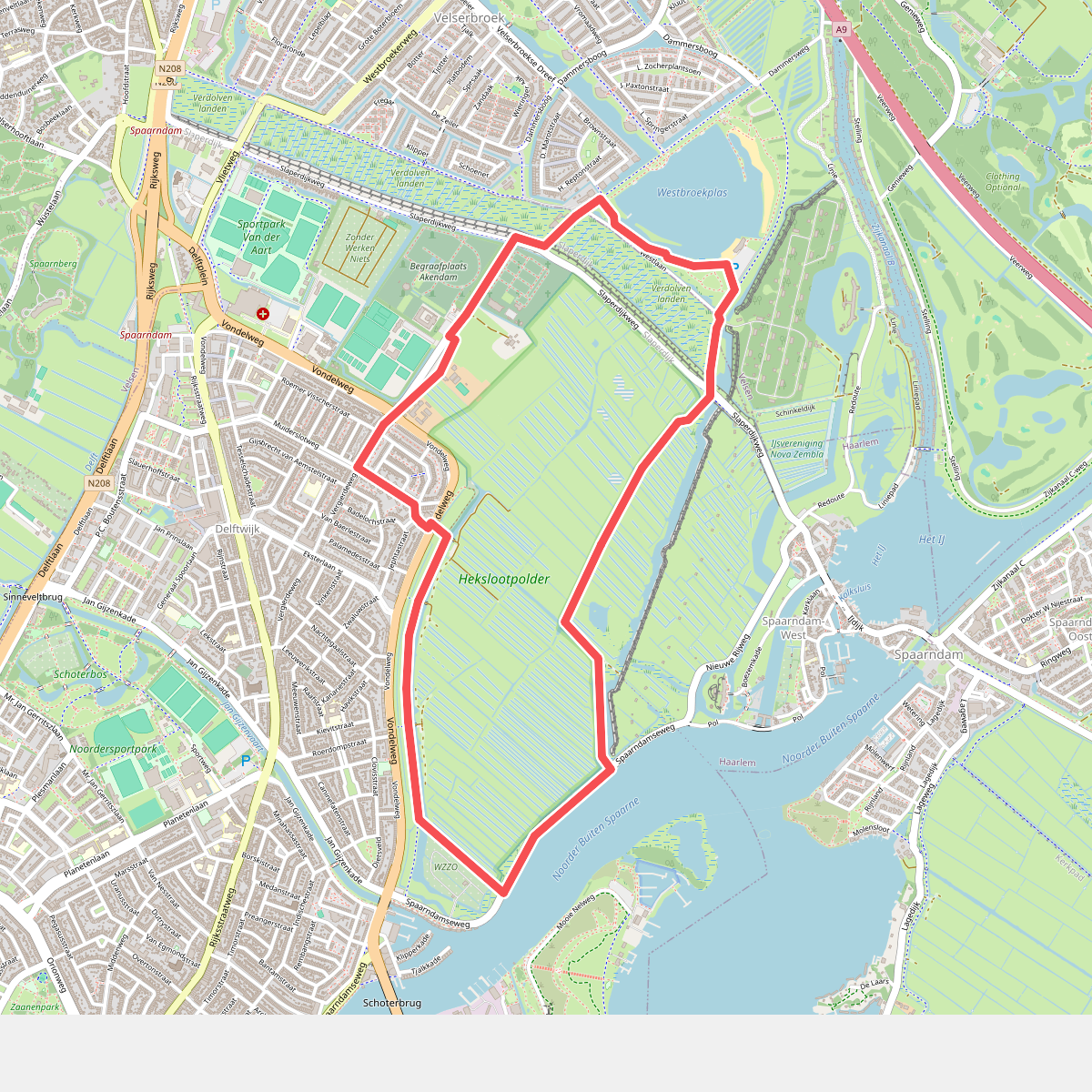 Rondje Heksloot (geel)