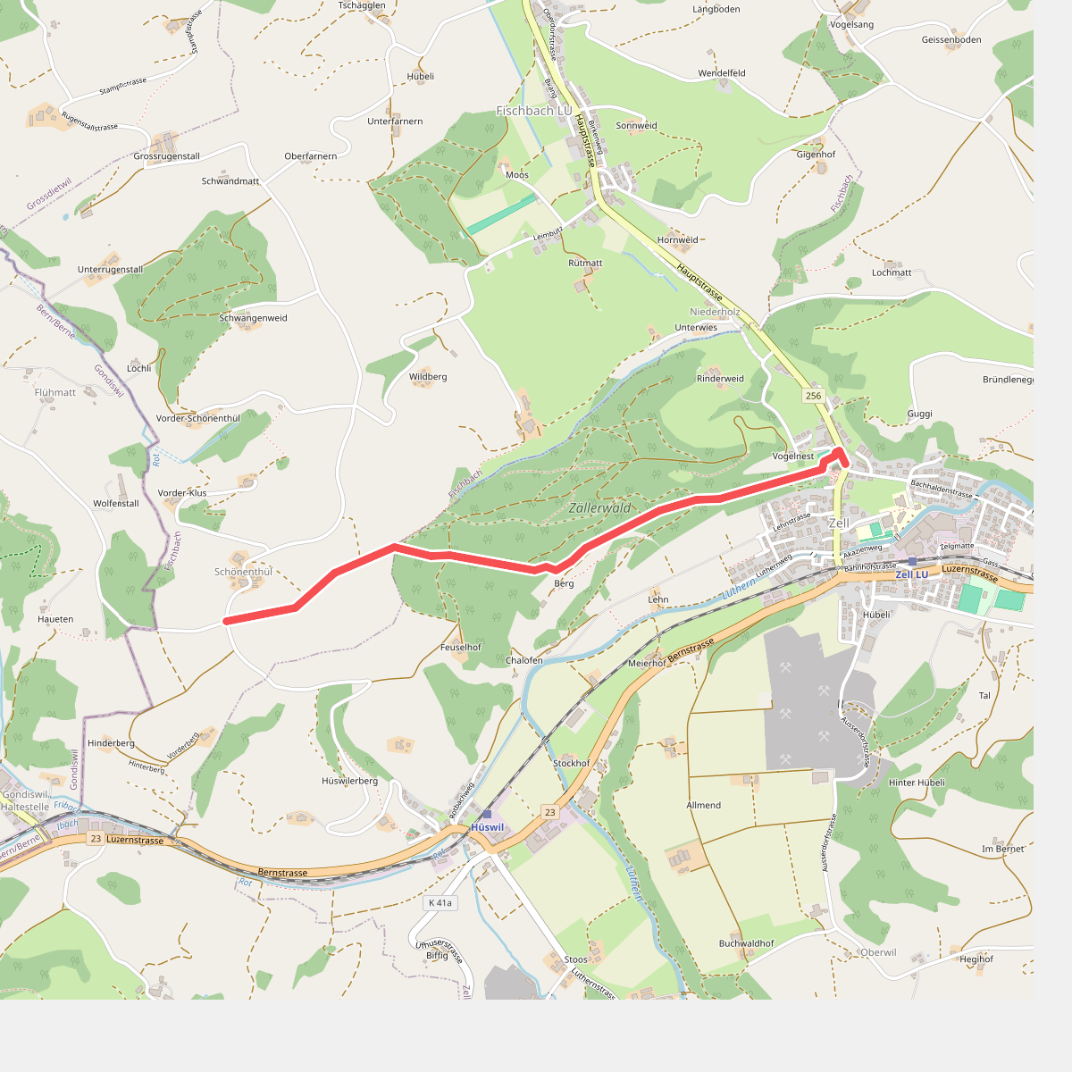 Schönentüel - Zell