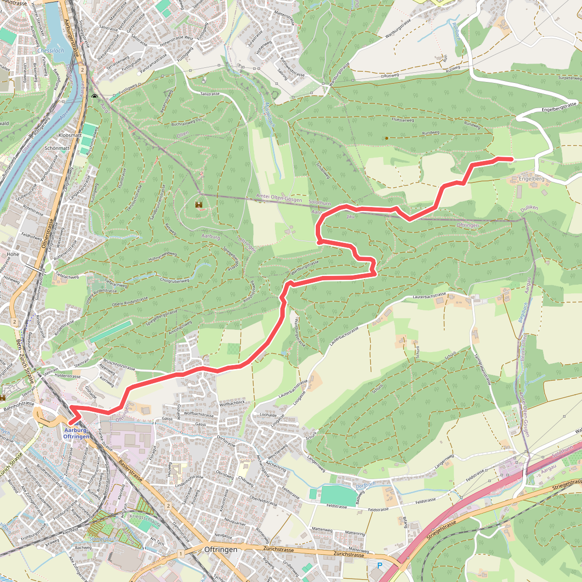 Aarburg - Engelberg