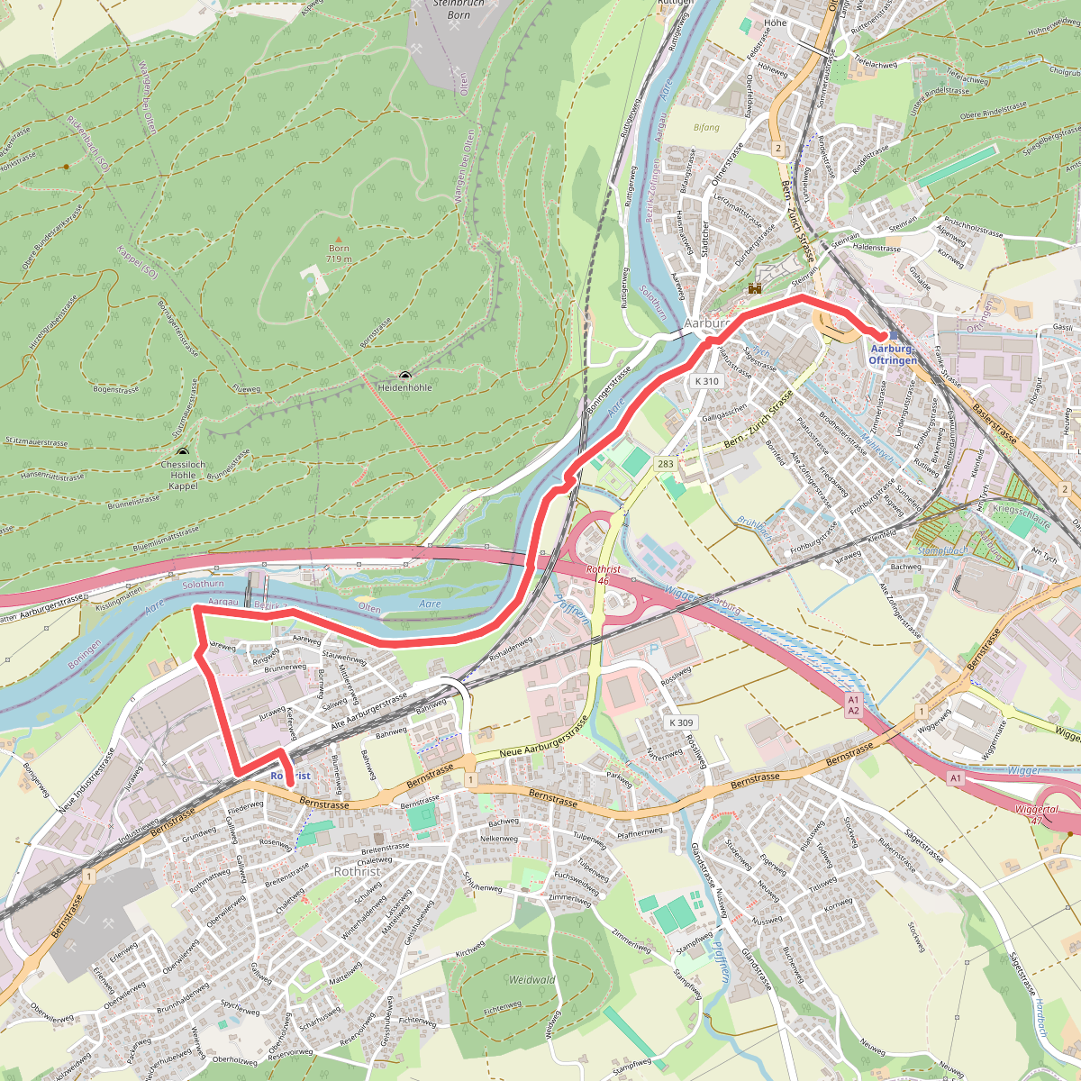 Aarburg - Rothrist