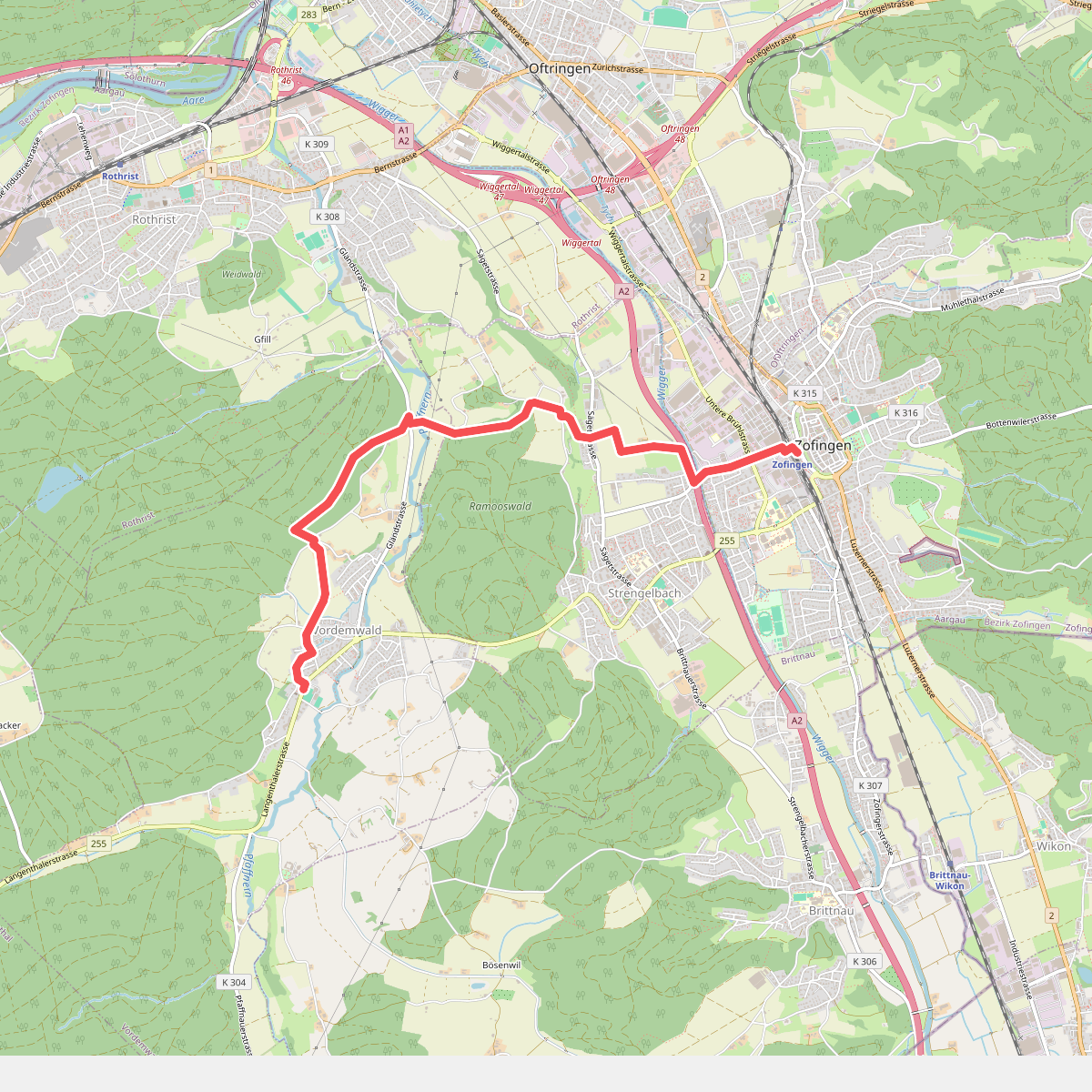 Zofingen - Vordemwald
