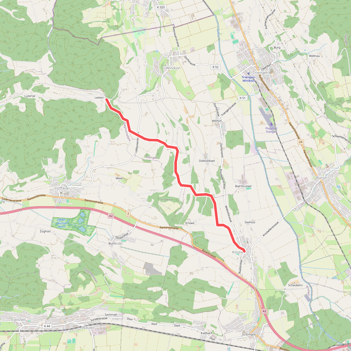 Knutwil - Lätten
