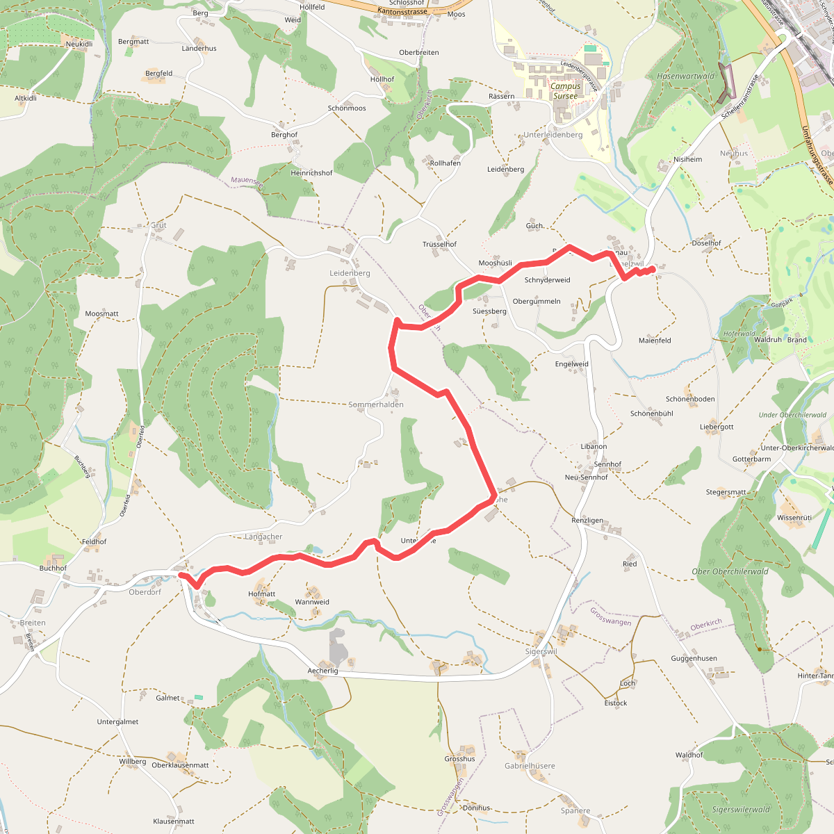 Oberdorf - Dogelzwil