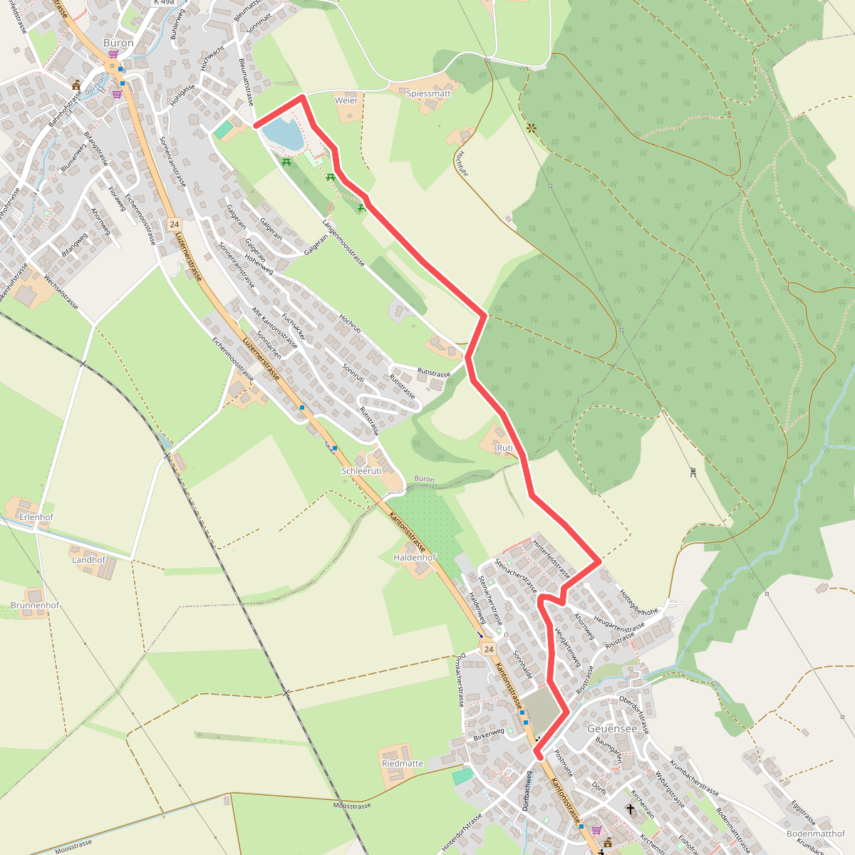 Wannenrain - Breiten - Stübisberg