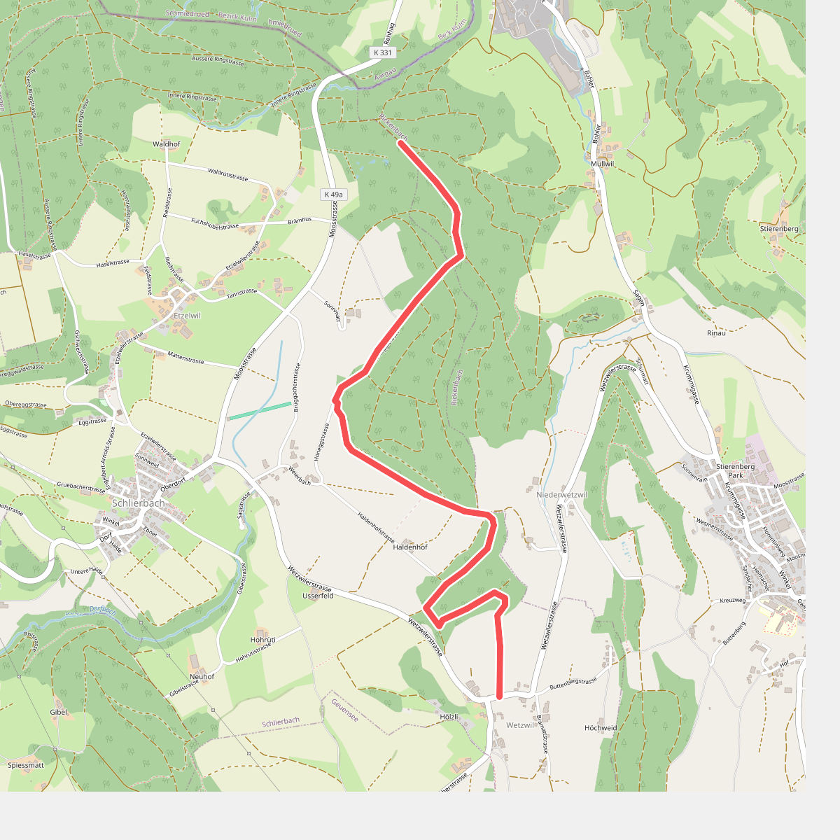 Wetzwil - Grütwald