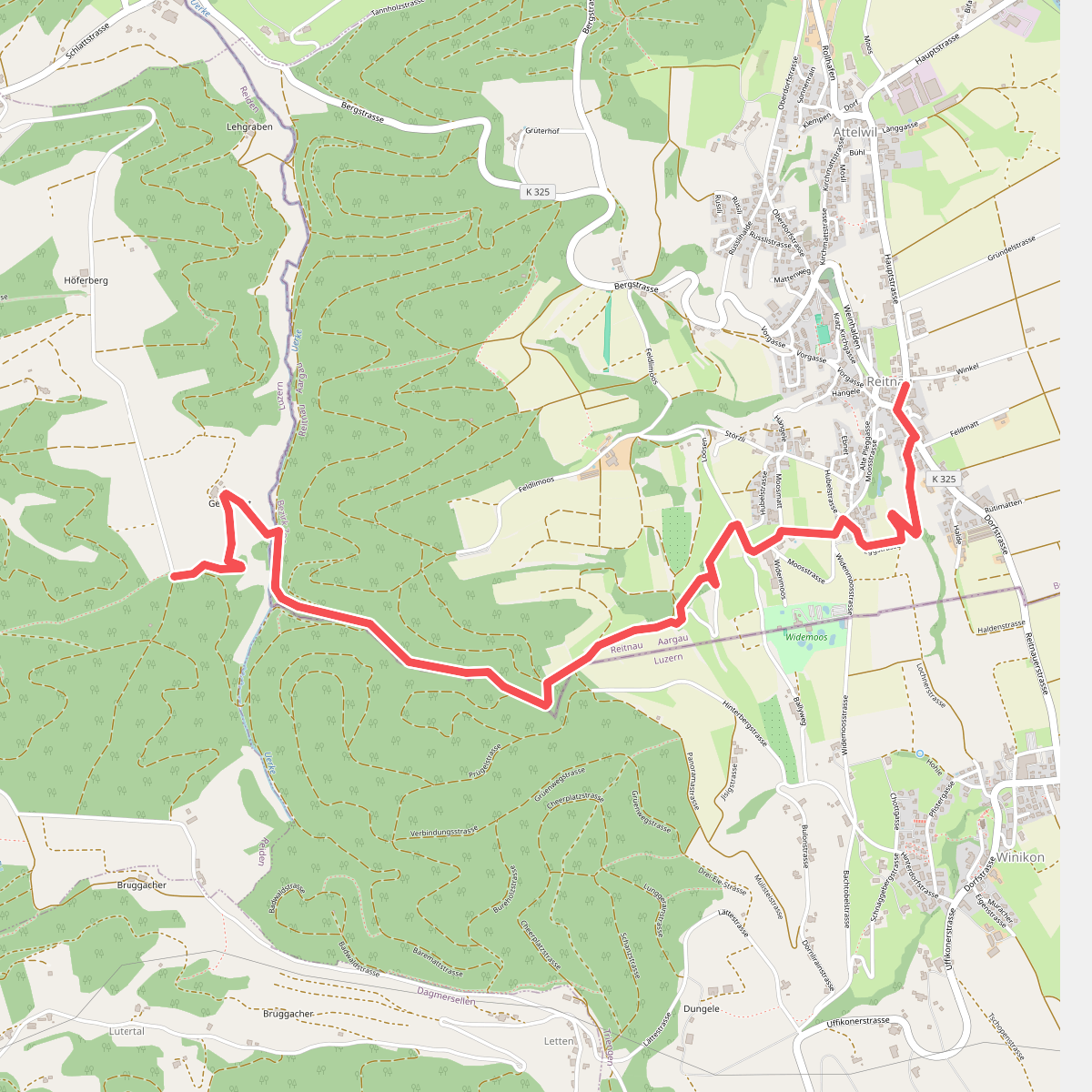 Reitnau - Lusberg