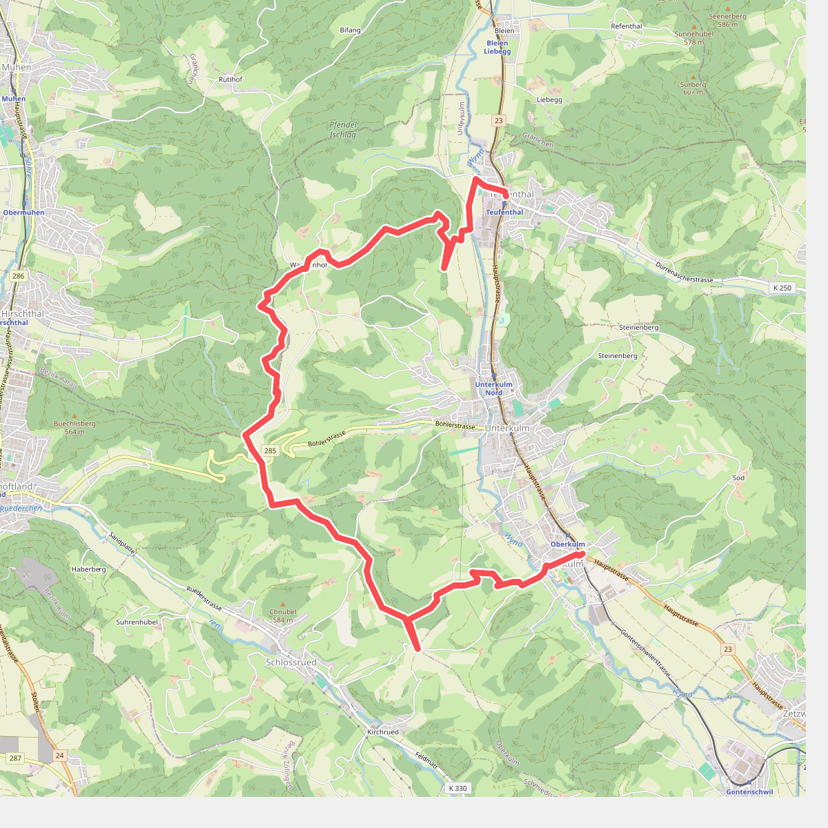 Höhenweg aargauSüd