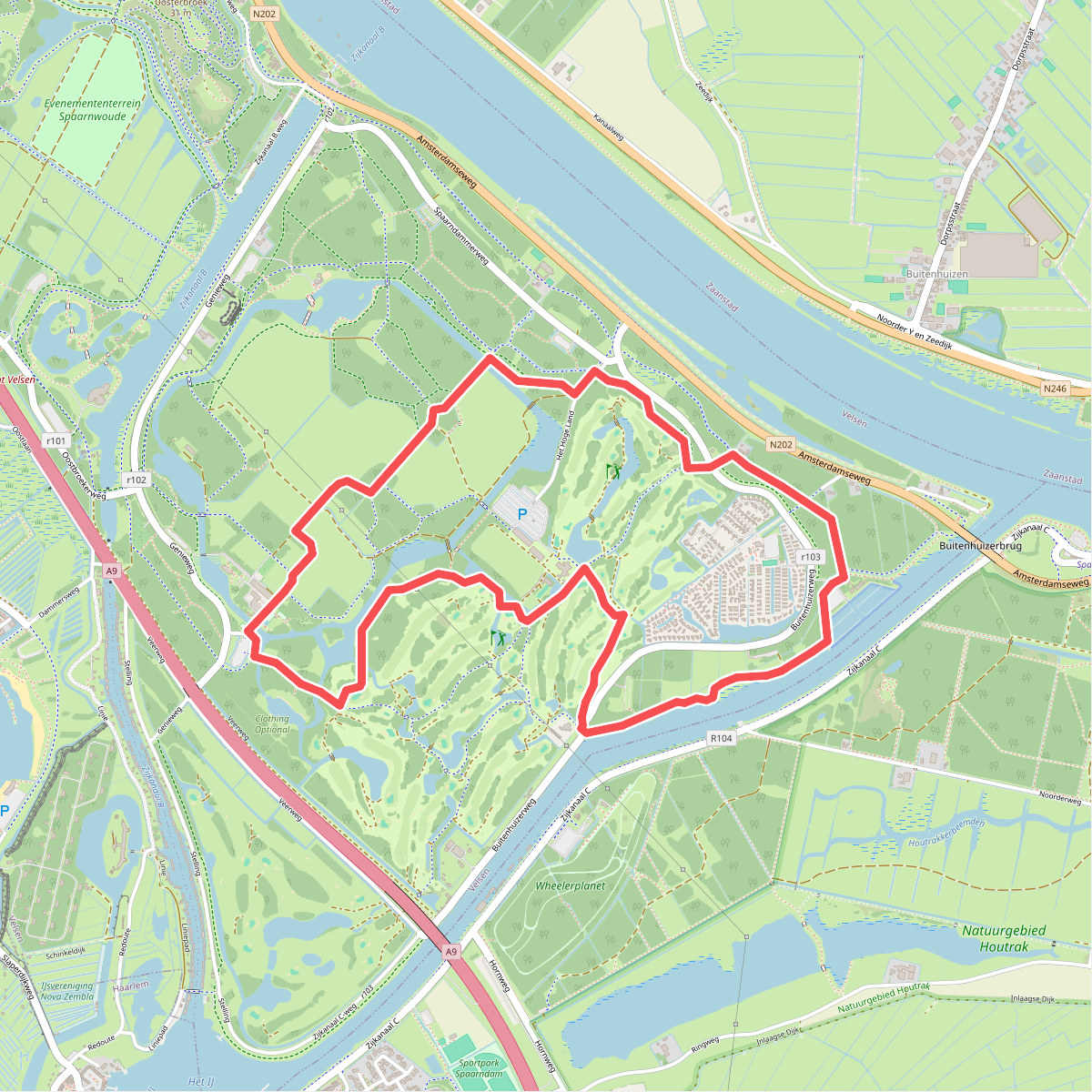 Wijkermeertocht (blauw)