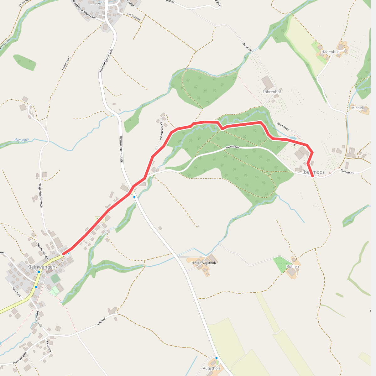 Kleinwangen - Ibenmoos