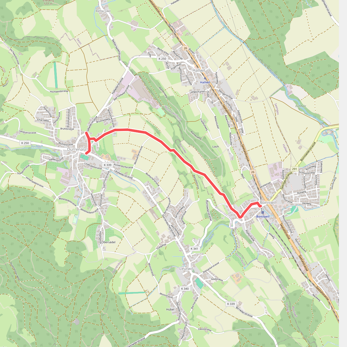 Boniswil - Dürrenäsch
