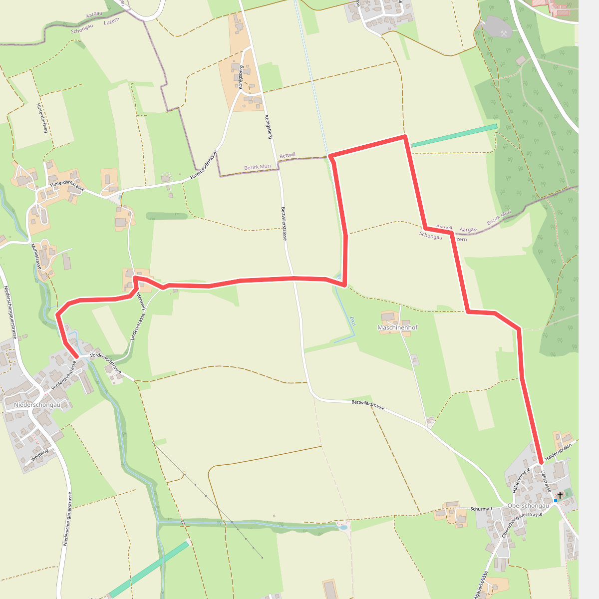 Niederschongau - Oberschongau
